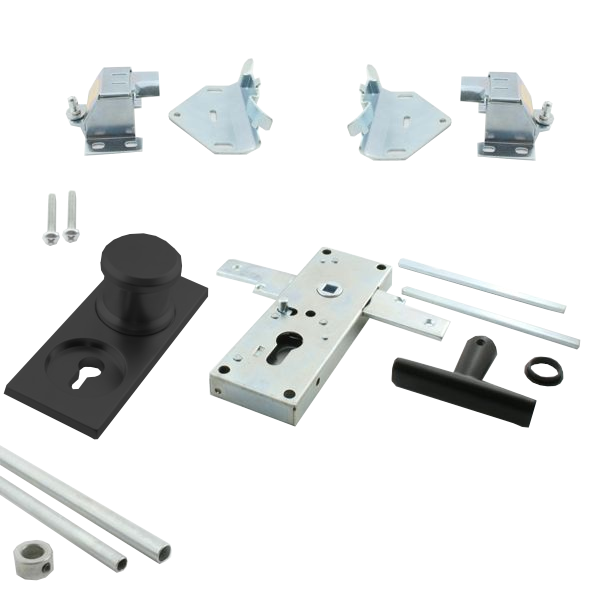 Închizător exterior Negru