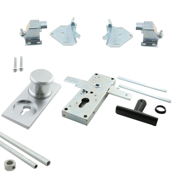 Închizător exterior Argintiu