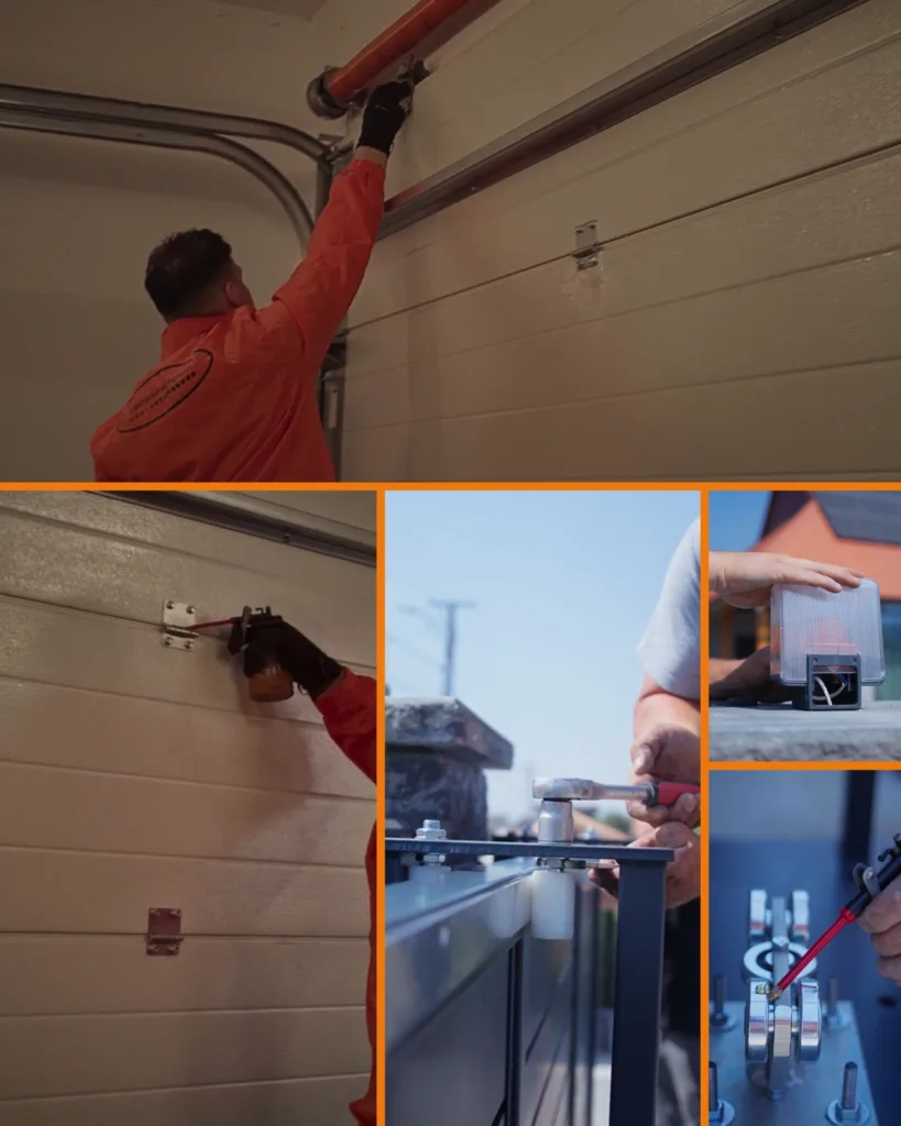 Revizie ușă de garaj și poartă.